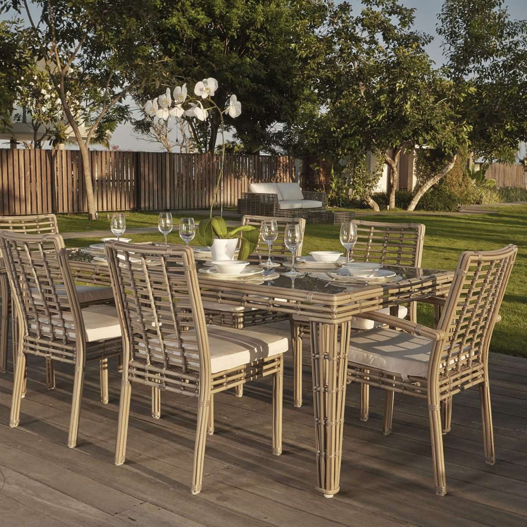 Topaz Stackable Dining Chair by Skyline-Skyline Design-SKYLINE-22473-Set-Outdoor Dining Chairs-3-France and Son