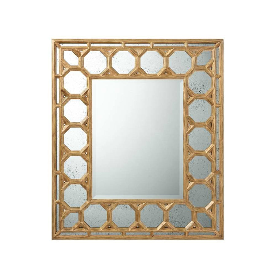 Carmen Rectangular Wall Mirror-Theodore Alexander-THEO-AXH31001.C112-Mirrors-1-France and Son