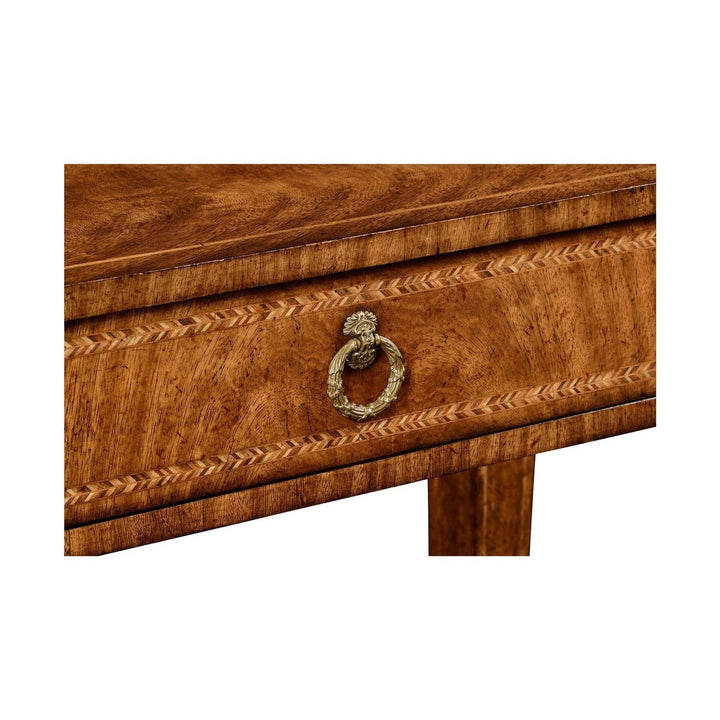 Empire Two Drawers Console-Jonathan Charles-JCHARLES-494846-MAH-Console TablesMahogany-4-France and Son