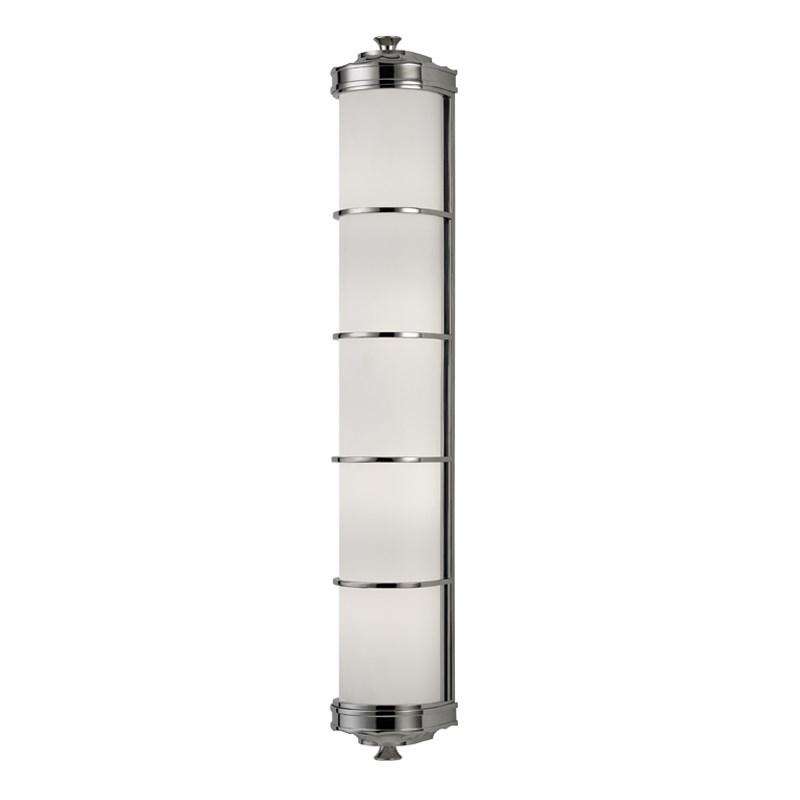 Alban Light Wall Sconce-Hudson Valley-HVL-3833-PN-Wall LightingPolished Nickel - 4 Light Wall Sconce-9-France and Son