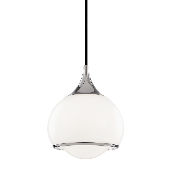 Reese 1 Light Pendant-Mitzi-HVL-H281701S-PN-PendantsPolished Nickel-Small-9-France and Son