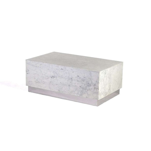 Modern Kubik Marble Coffee Table - Large
