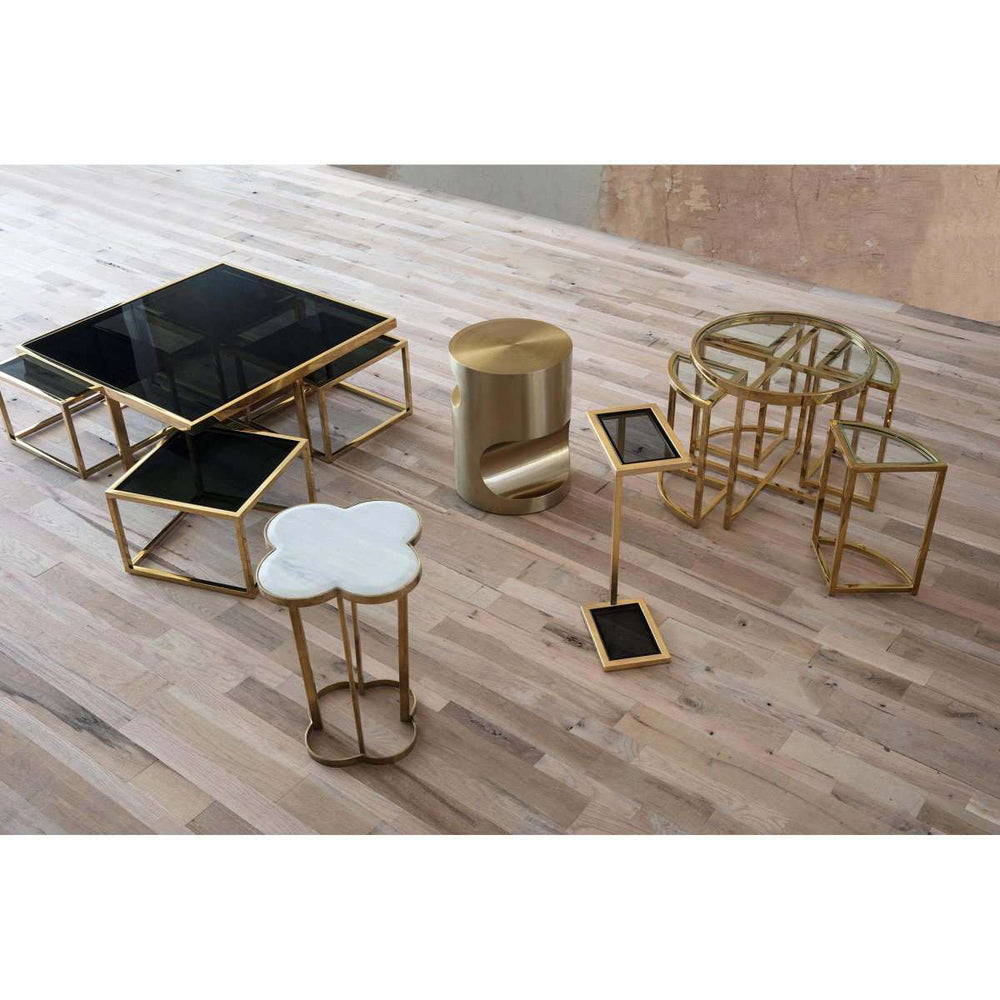 Clover Table-Regina Andrew Design-RAD-30-1009NB-Side TablesNatural Brass-2-France and Son