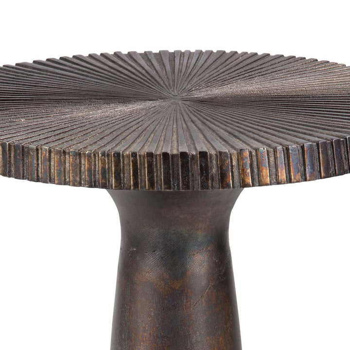 Ellis Table Large (Blackened Zinc)