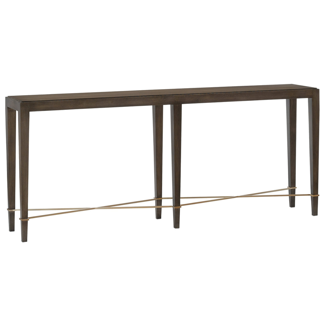 Verona Console Table-Currey-CURY-3000-0116-Console TablesChanterelle/Champagne-5-France and Son