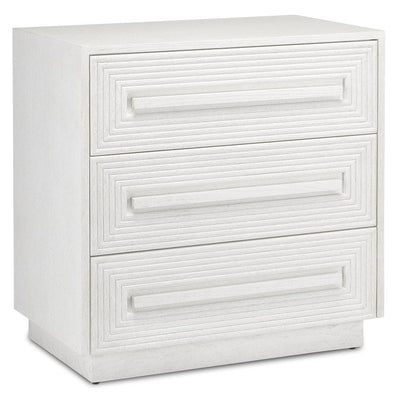 Morombe White Chest-Currey-CURY-3000-0150-Dressers-1-France and Son