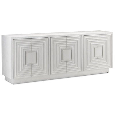 Morombe White Credenza-Currey-CURY-3000-0152-Sideboards & Credenzas-1-France and Son