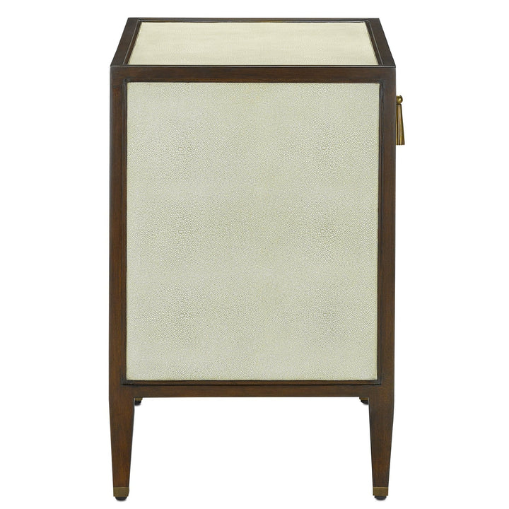 Evie Shagreen Nightstand-Currey-CURY-3000-0156-Nightstands-5-France and Son