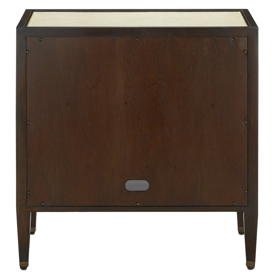 Evie Shagreen Nightstand-Currey-CURY-3000-0156-Nightstands-6-France and Son