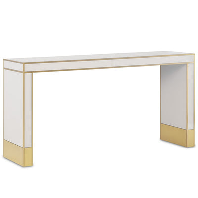 Arden Console Table-Currey-CURY-3000-0209-Console TablesIvory-1-France and Son