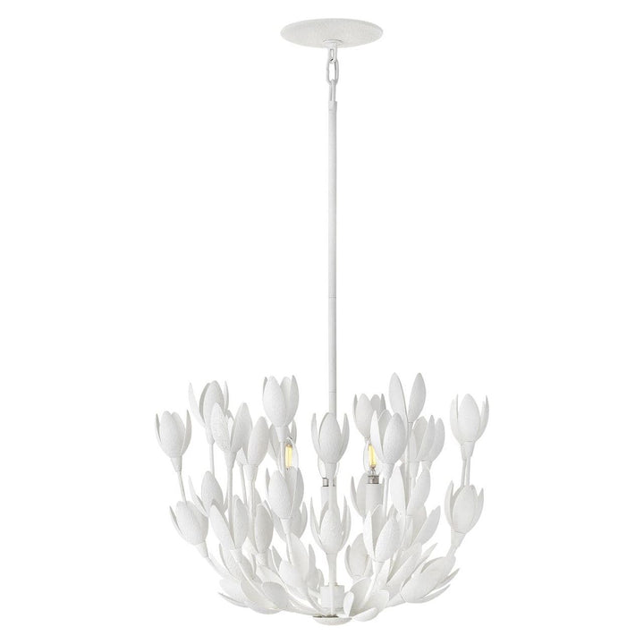 Foyer Flora - Medium Single Tier Pendant-Hinkley Lighting-HINKLEY-30011TXP-PendantsTextured Plaster-2-France and Son