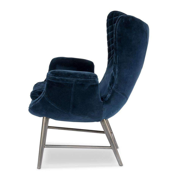 Wings Chair Blue-SARREID-SARREID-30027-Lounge Chairs-3-France and Son