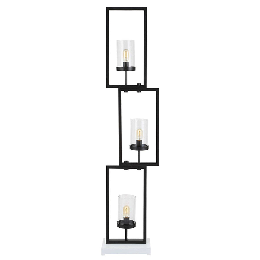 Uttermost Cielo Black Floor Lamp-Uttermost-UTTM-30071-1-Floor Lamps-1-France and Son