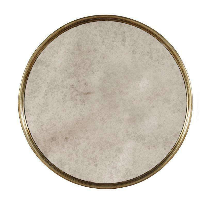 Sanctuary Round Mirrored Accent Table - Visage-Hooker-HOOKER-3014-50001-Side Tables-2-France and Son