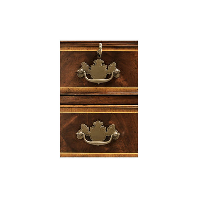 Mahogany Bedside Chest of Drawers-Jonathan Charles-JCHARLES-492262-MAH-Dressers-4-France and Son