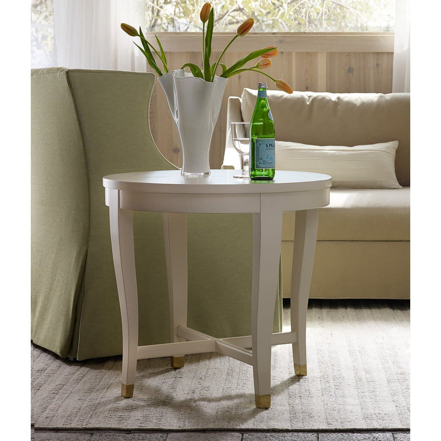 Transitions Round End Table-Somerset Bay Home-SBH-SBT282-Side Tables-1-France and Son