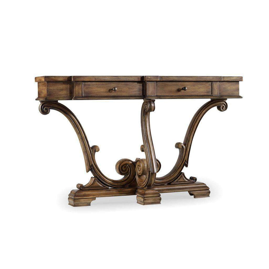 Sanctuary Thin Console-Amber Sands-Hooker-HOOKER-3022-85001-Console Tables-1-France and Son
