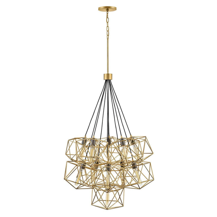 Astrid Eleven Light Multi Tier-Hinkley Lighting-HINKLEY-3029DG-ChandeliersDeluxe Gold-1-France and Son