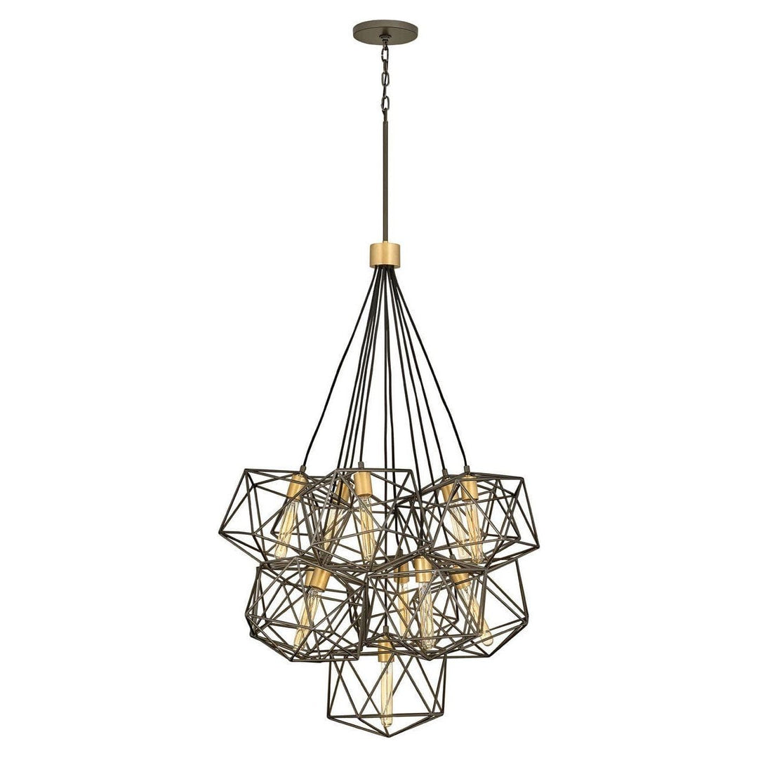 Astrid Eleven Light Multi Tier-Hinkley Lighting-HINKLEY-3029MM-ChandeliersMetallic-3-France and Son