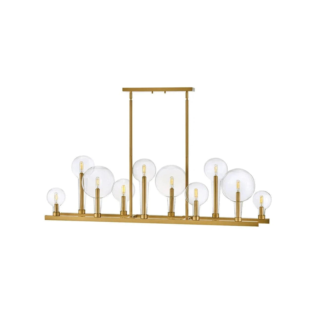 Alchemy Ten Light Linear-Hinkley Lighting-HINKLEY-30528LCB-ChandeliersBrass-1-France and Son