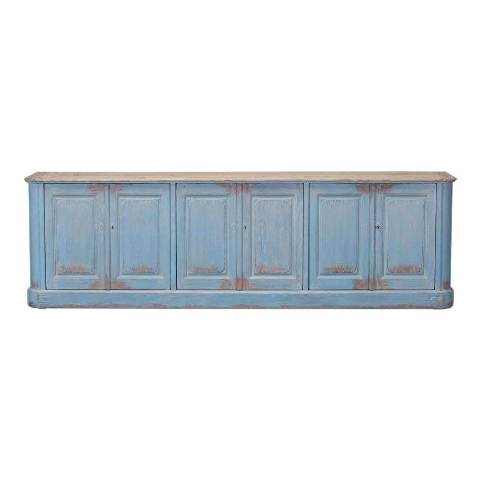 Sky Blue Sideboard-SARREID-SARREID-30533-Sideboards & Credenzas-2-France and Son