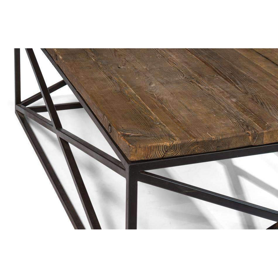 Dockworker Board Coffee Table-SARREID-SARREID-30905-Coffee Tables-3-France and Son