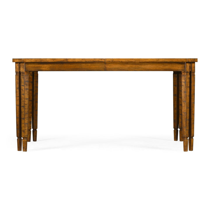 Rectangular Dining Table-Jonathan Charles-JCHARLES-491099-60L-CFW-Dining TablesCountry Walnut-3-France and Son