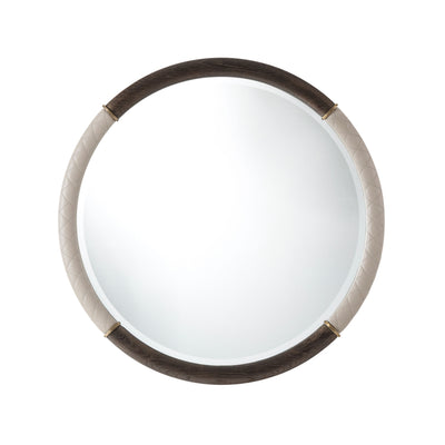 Devona Circular Wall Mirror-Theodore Alexander-THEO-3100-320.0BMY-Mirrors-1-France and Son