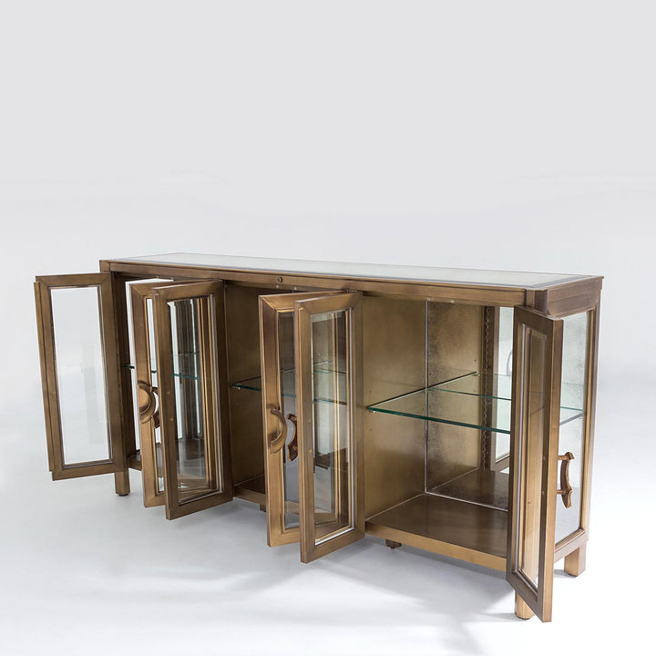 Apothecary Console Cabinet-Global Views-GVSA-2576-Console Tables-4-France and Son