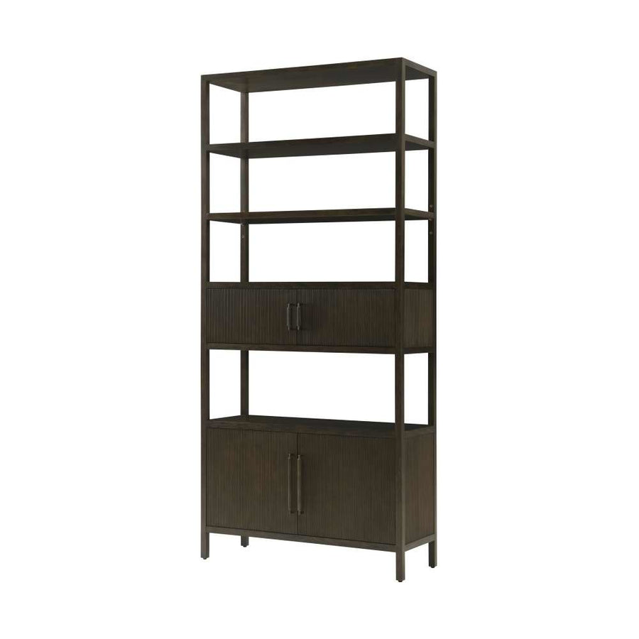 Lido Bookcase-Theodore Alexander-THEO-TA63009.C305-Bookcases & Cabinets-1-France and Son
