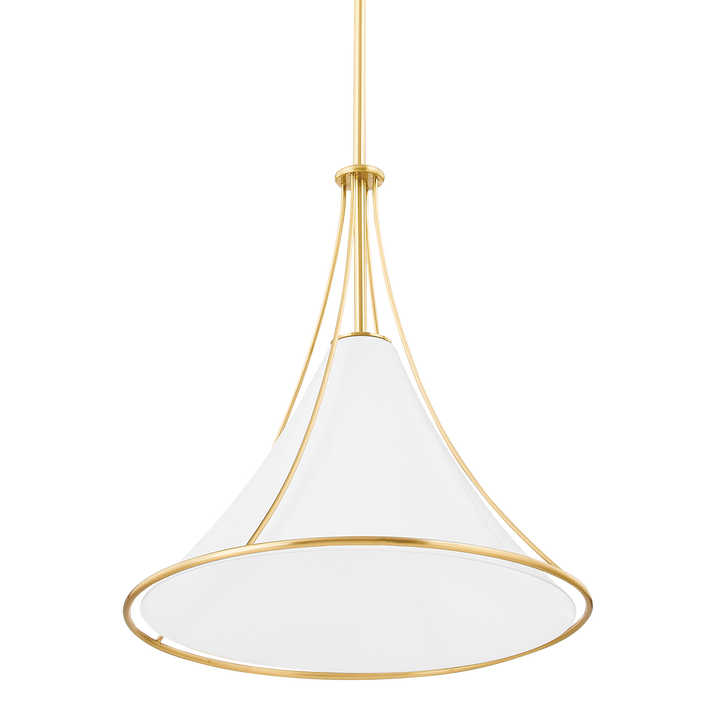 Madelyn 1 Light Large Pendant-Mitzi-HVL-H645701L-AGB-Pendants-1-France and Son