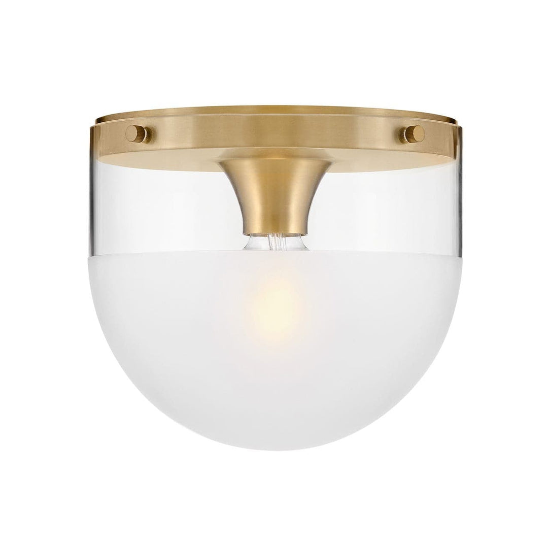 Foyer Beck - Small Flush Mount-Hinkley Lighting-HINKLEY-32081LCB-Flush MountsBrass-1-France and Son