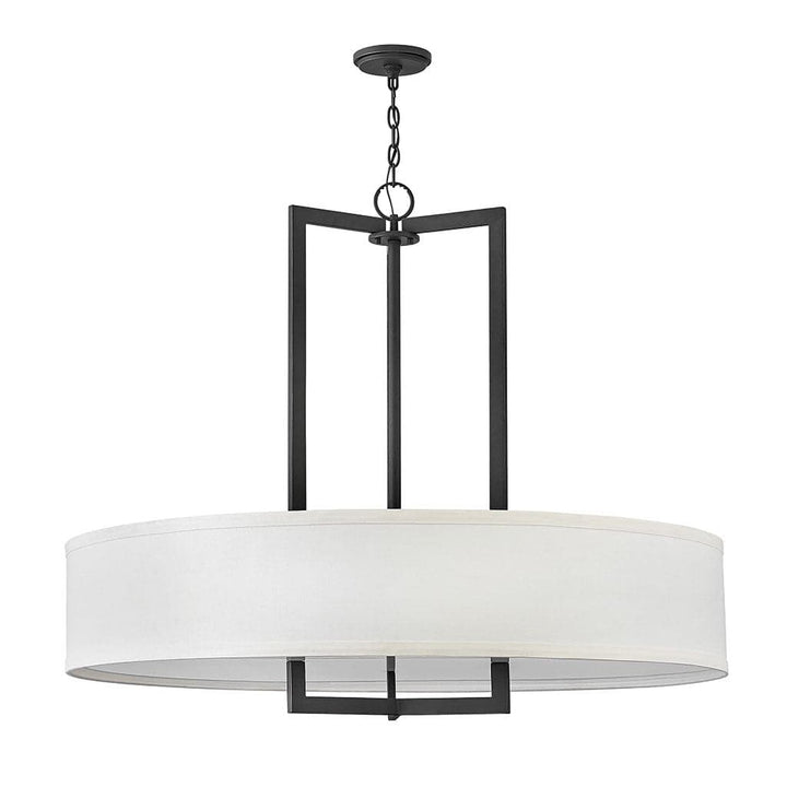 Chandelier Hampton Large Drum Pendant-Hinkley Lighting-HINKLEY-3219KZ-ChandeliersBuckeye Bronze-3-France and Son