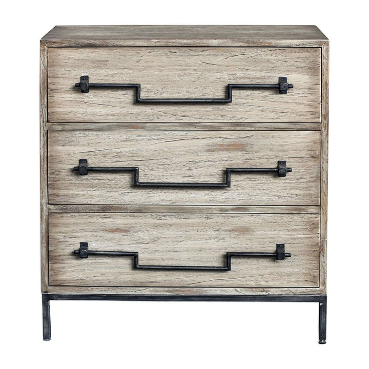 Jory Aged Ivory Accent Chest-Uttermost-UTTM-25810-Dressers-1-France and Son