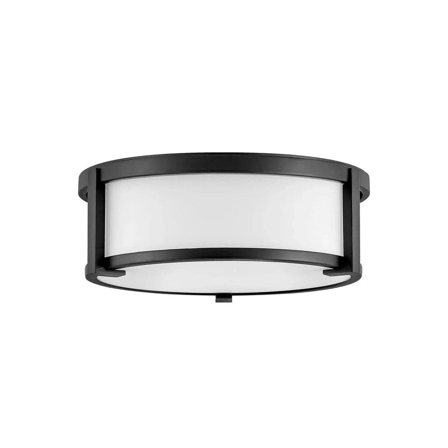 Foyer Lowell - Medium Flush Mount-Hinkley Lighting-HINKLEY-3241BK-Flush Mounts-1-France and Son