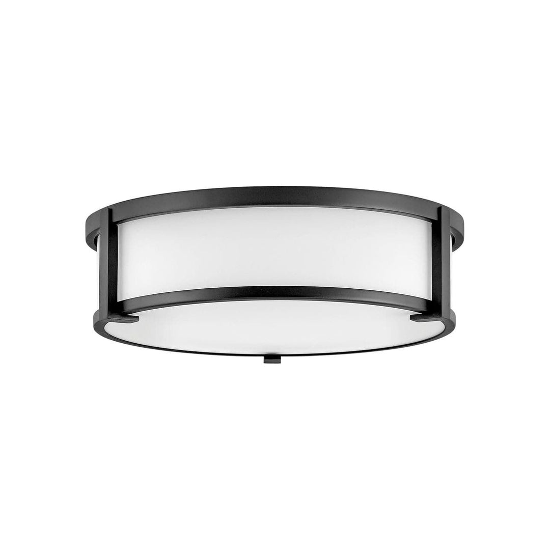 Lowell Foyer - Large Flush Mount-Hinkley Lighting-HINKLEY-3243BK-Flush MountsBlack-3 Light-7-France and Son