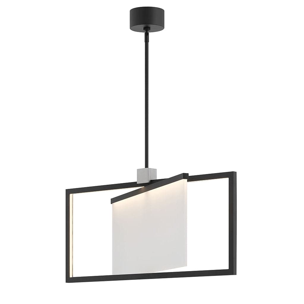 Chandelier Folio - Medium Single Tier Pendant-Hinkley Lighting-HINKLEY-32504BLK-Chandeliers-1-France and Son