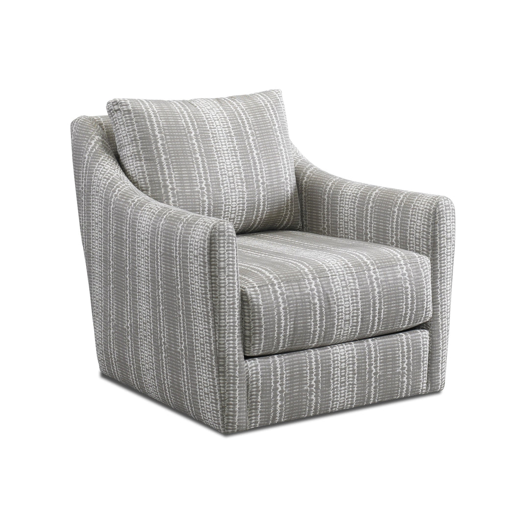 Kathleen Swivel Chair-Precedent-Precedent-3273-C3-Lounge Chairs-2-France and Son