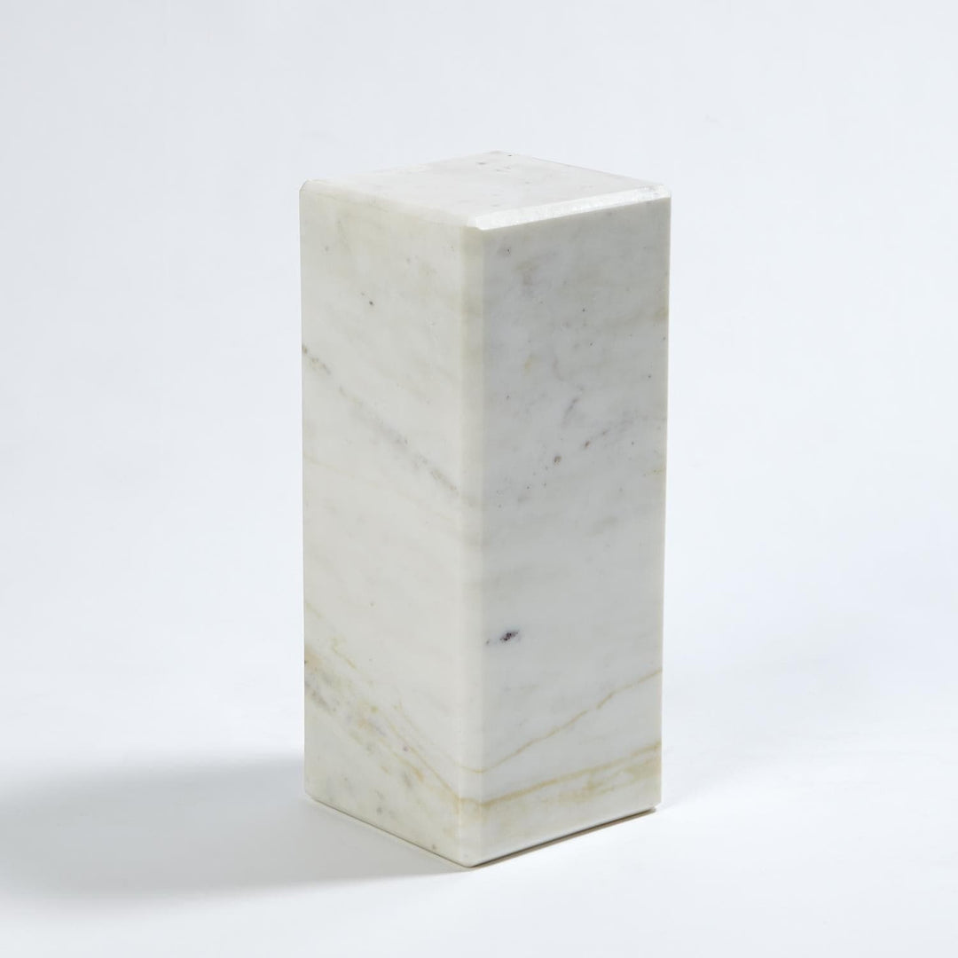 5 Marble Mini Pedestal/Riser-Global Views-GVSA-9.93239-Decorative ObjectsLarge-4-France and Son