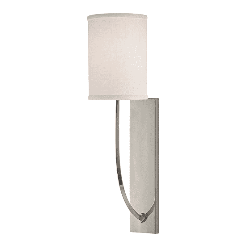 Colton 1 Light Wall Sconce-Hudson Valley-HVL-731-PN-Wall LightingPolished Nickel-2-France and Son