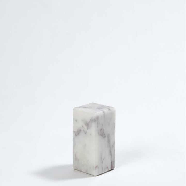 3 Marble Mini Pedestal/Riser-Global Views-GVSA-9.93247-Decorative ObjectsSmall-3-France and Son