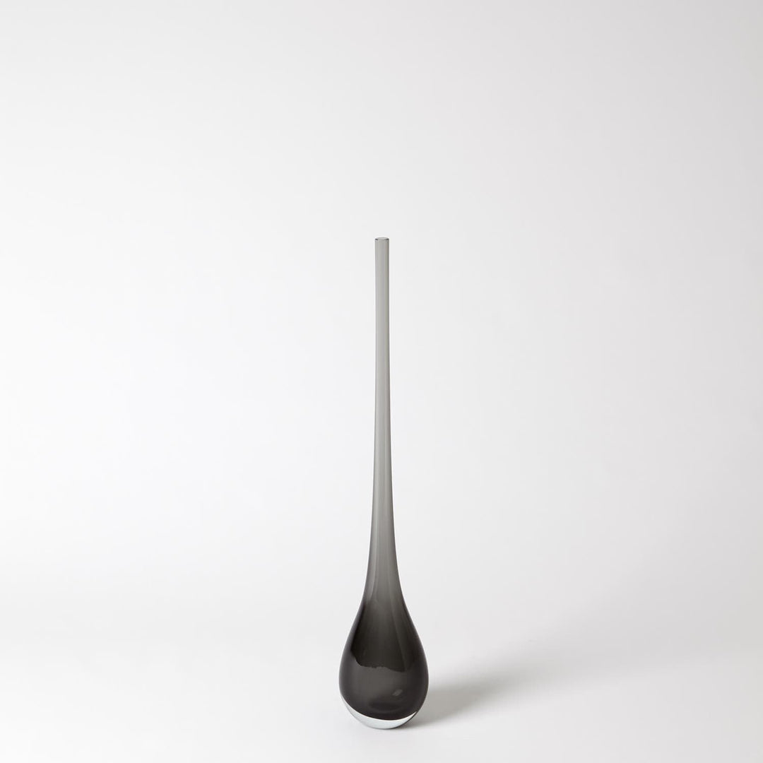 Droplet Vase Collection-Global Views-GVSA-1.10638-VasesMedium-Grey-8-France and Son