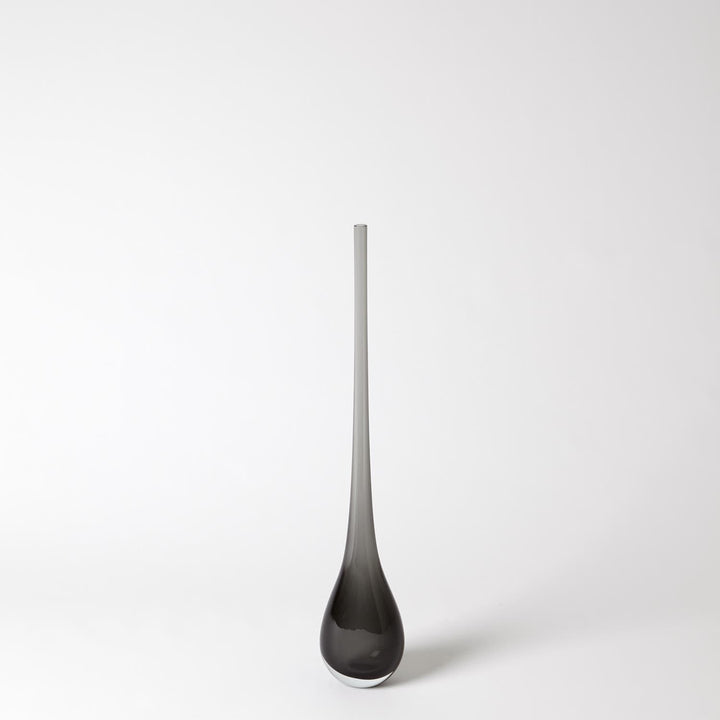 Droplet Vase Collection-Global Views-GVSA-1.10638-VasesMedium-Grey-8-France and Son