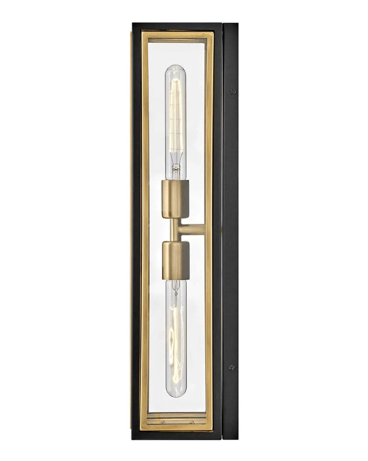 Sconce Shaw - Two Light Sconce-Hinkley Lighting-HINKLEY-32980BK-Wall Lighting-2-France and Son