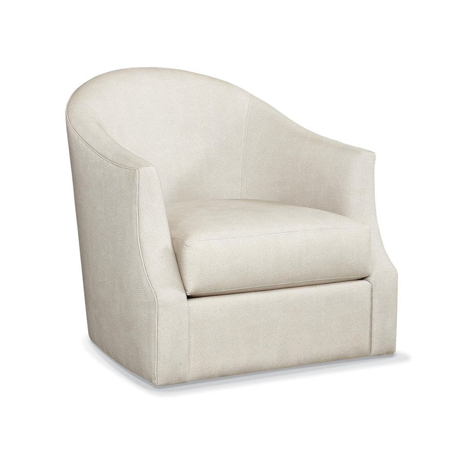 Charlotte Swivel Chair-Precedent-Precedent-3365-C3-Lounge ChairsFabric-1-France and Son