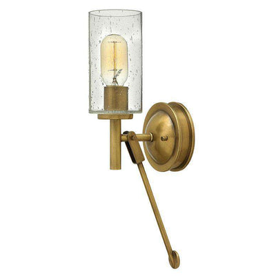 Collier Sconce Heritage Brass-Hinkley Lighting-HINKLEY-3380HB-Wall Lighting-1-France and Son
