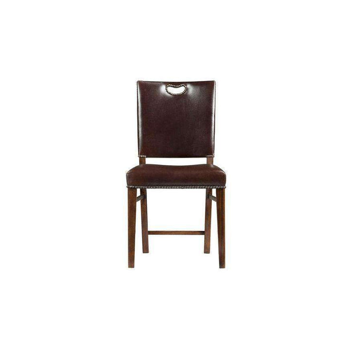 Tireless Campaign Side Chair - Set of 2-Theodore Alexander-THEO-4000-906DC-Dining Chairs-4-France and Son