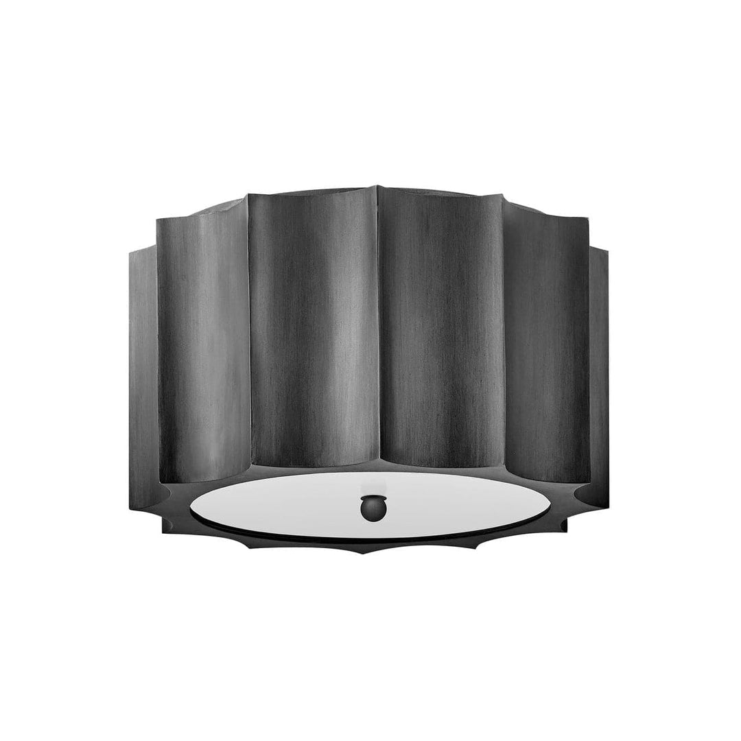 Foyer Gia Medium Flush mount-Hinkley Lighting-HINKLEY-34094BGR-Flush MountsBrushed Graphite-1-France and Son