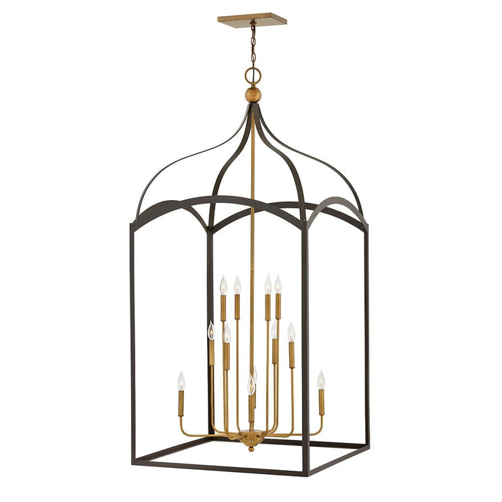 Extra Large Three Tier Open Frame-Hinkley Lighting-HINKLEY-3419BZ-ChandeliersBrass Accents-1-France and Son