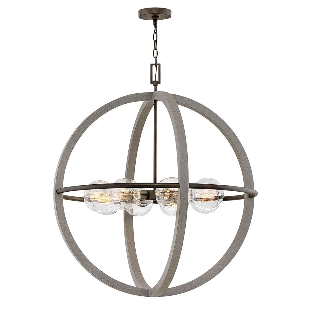 Chandelier Bodie - Large Orb-Hinkley Lighting-HINKLEY-3428DC-Chandeliers-1-France and Son